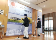 清掃（豊田市役所）